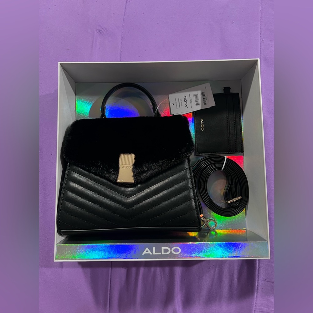 New ALDO Mini Bag with card case